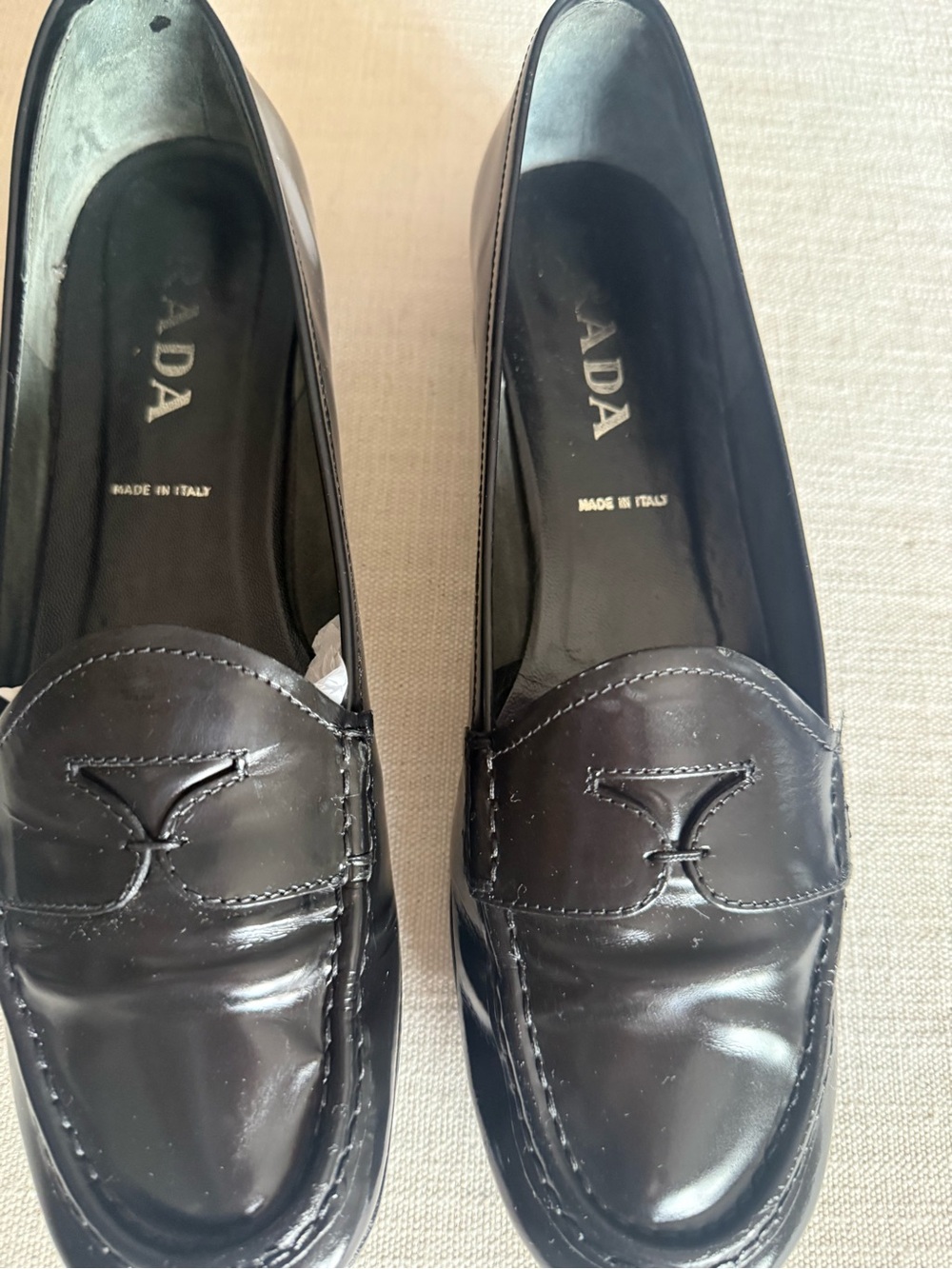 Prada 90’s loafers in great condition
